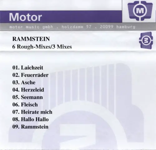 Rammstein : 9-Track Demo